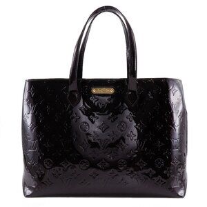LOUIS VUITTON Red Monogram Tote Bag